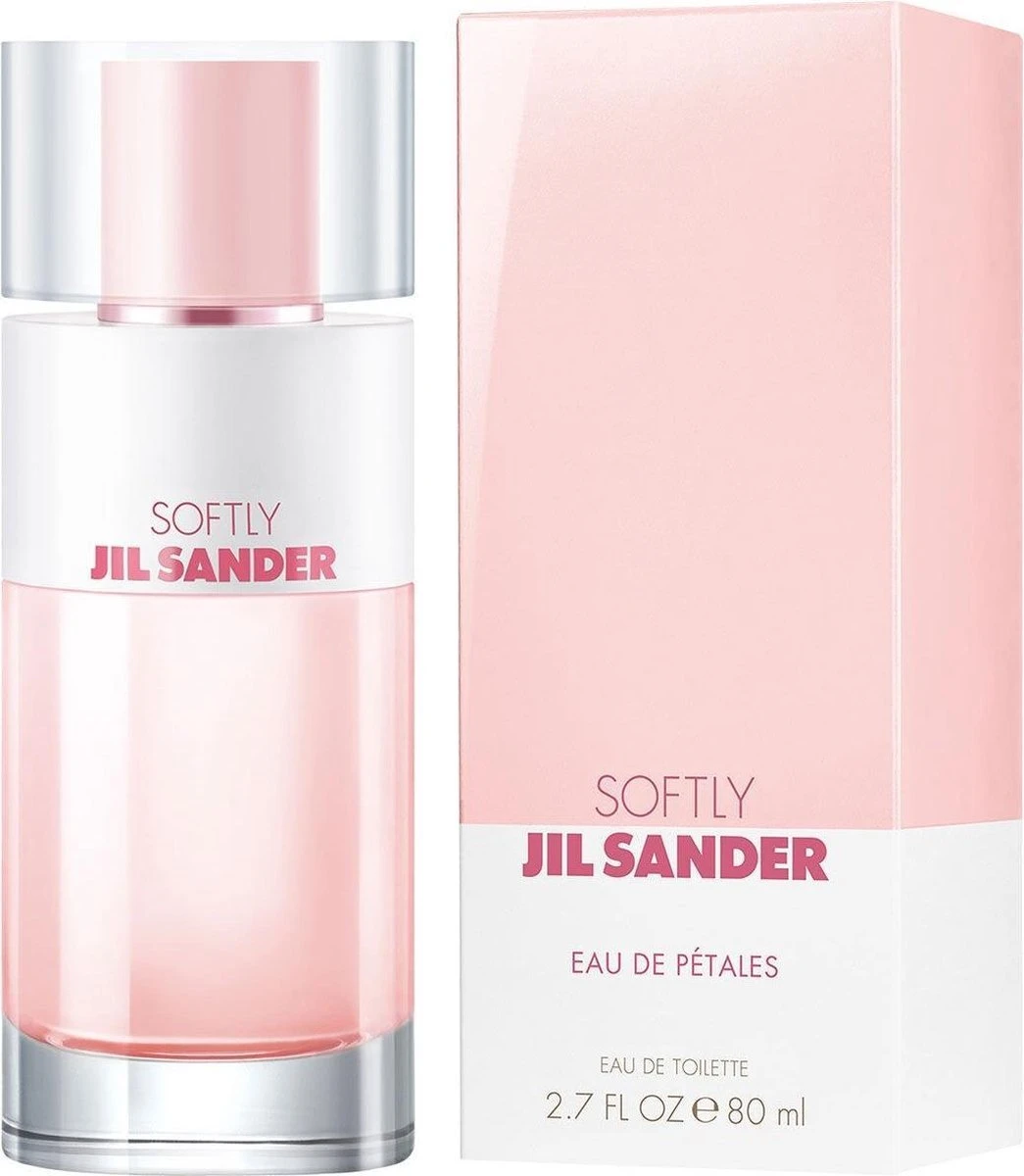 Jil Sander - Softly Eau De P‚tales - 80 Ml- Eau De Toilette 3 Jil Sander - Softly Eau De P‚tales - 80 Ml- Eau De Toilette - Afbeelding 3