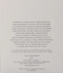 Calvin Klein Truth 100 Ml - Eau De Toilette - Herenparfum -Parfum Verkoopwinkel 1048x1200