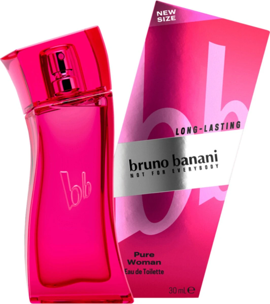 Bruno Banani Pure Woman Eau De Toilette 30ml 2 Bruno Banani Pure Woman Eau De Toilette 30ml - Afbeelding 2