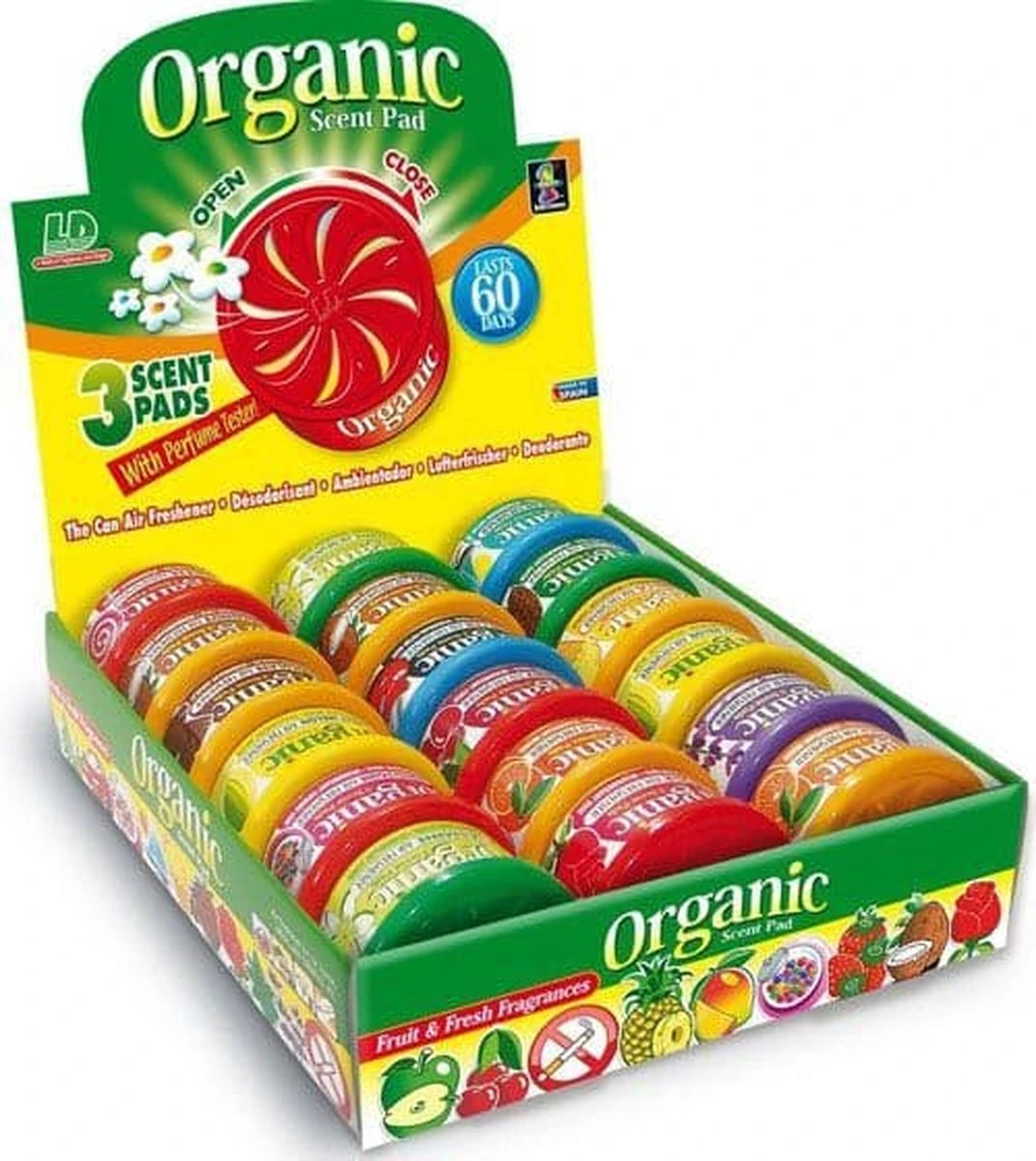 L&D Organic Luchtverfrisser Kers - Autogeur - Auto Luchtje - Auto Geurverfrisser - Autoparfum - Geurverfrisser - Auto Accessories - Auto Verfrisser - Auto Luchtverfrisser - Verfrisser - Parfum 2 L&D Organic Luchtverfrisser Kers - Autogeur - Auto Luchtje - Auto Geurverfrisser - Autoparfum - Geurverfrisser - Auto Accessories - Auto Verfrisser - Auto Luchtverfrisser - Verfrisser - Parfum - Afbeelding 2