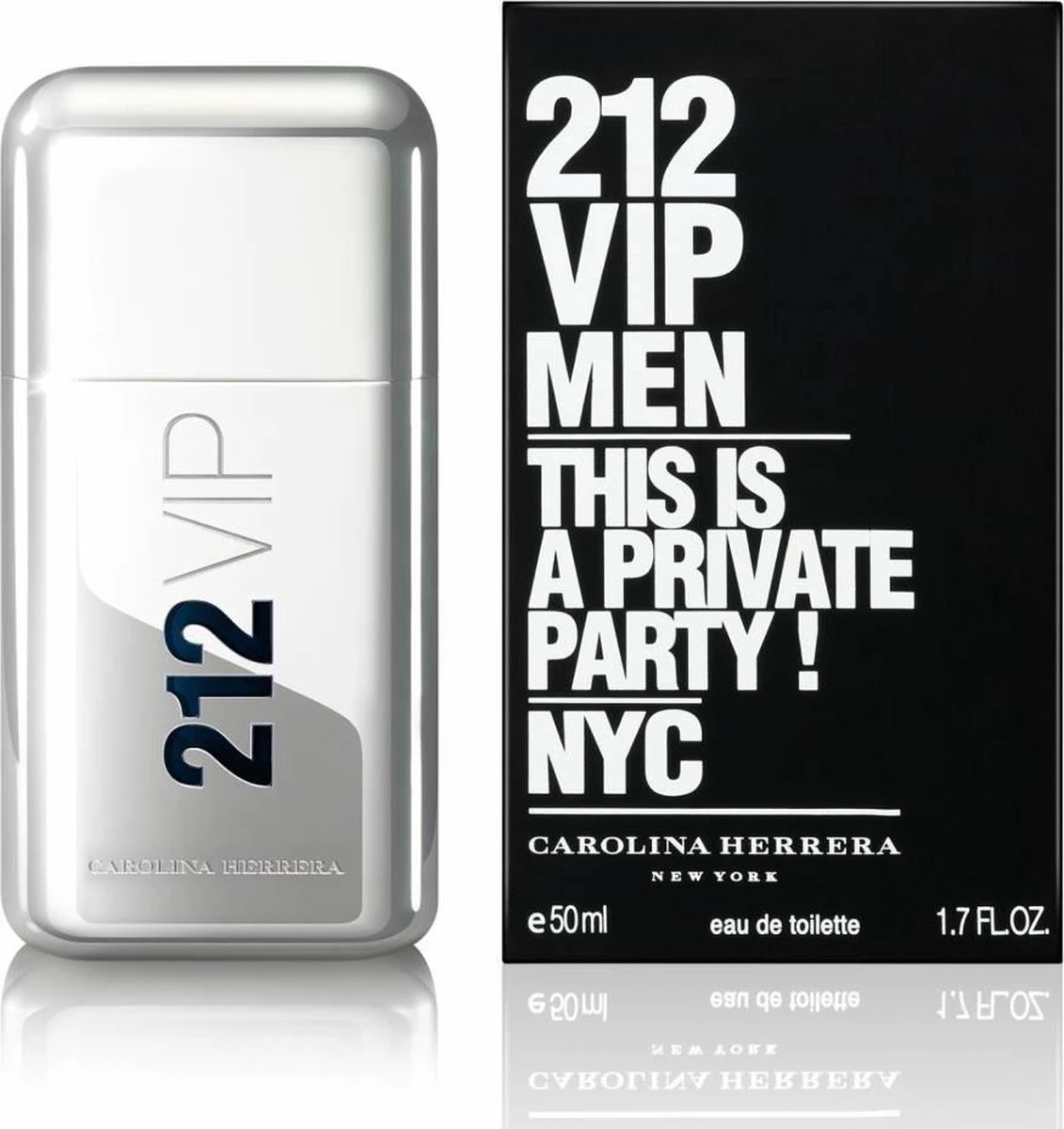 Carolina Herrera 212 VIP Men - 100 Ml - Eau De Toilette Spray - Herenparfum 2 Carolina Herrera 212 VIP Men - 100 Ml - Eau De Toilette Spray - Herenparfum - Afbeelding 2