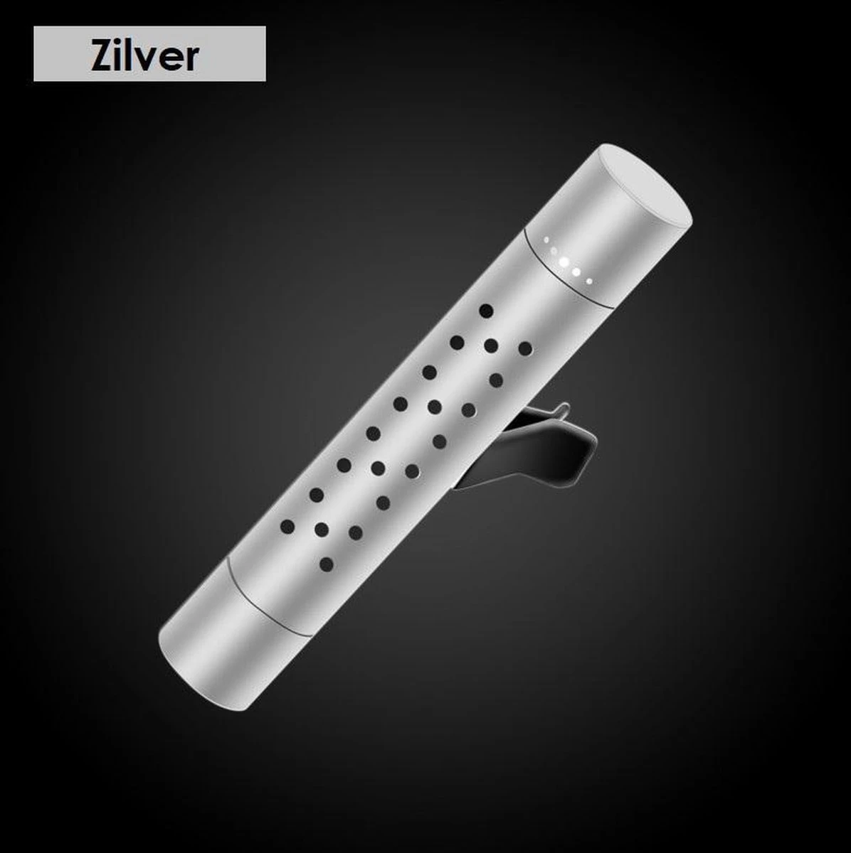 Autoparfum - Luchtverfrisser Auto - Inclusief 5 Geuren - Luxe Design - ZILVER - Aromatherapie - Ventilatierooster - Hervulbaar - Duurzaam - Verfrissend 3 Autoparfum - Luchtverfrisser Auto - Inclusief 5 Geuren - Luxe Design - ZILVER - Aromatherapie - Ventilatierooster - Hervulbaar - Duurzaam - Verfrissend - Afbeelding 3