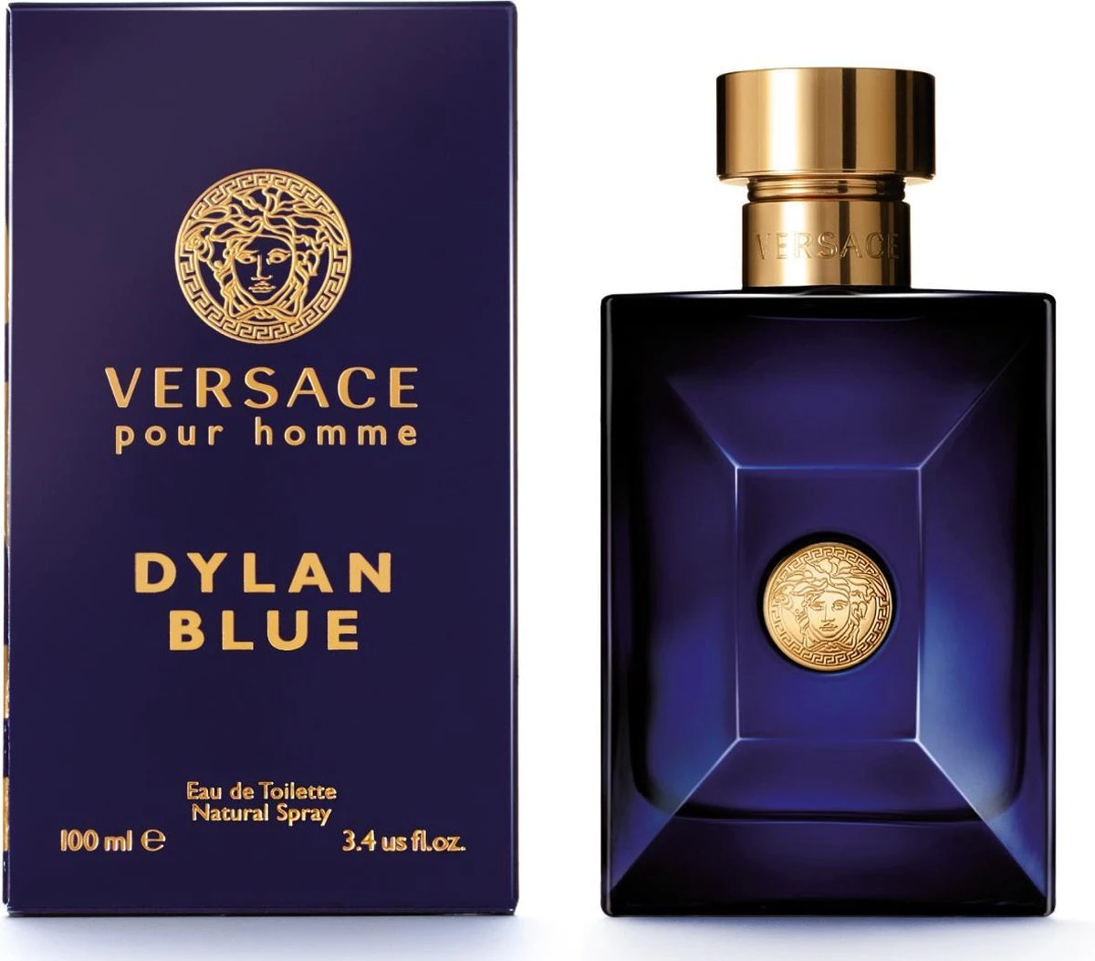 Versace Dylan Blue 100 Ml - Eau De Toilette - Herenparfum 2 Versace Dylan Blue 100 Ml - Eau De Toilette - Herenparfum - Afbeelding 2