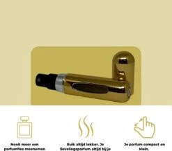 Cetins - Parfum Verstuiver Navulbaar - Mini Parfum Flesje - Reisflesje – Goud -Parfum Verkoopwinkel 1200x1058 4
