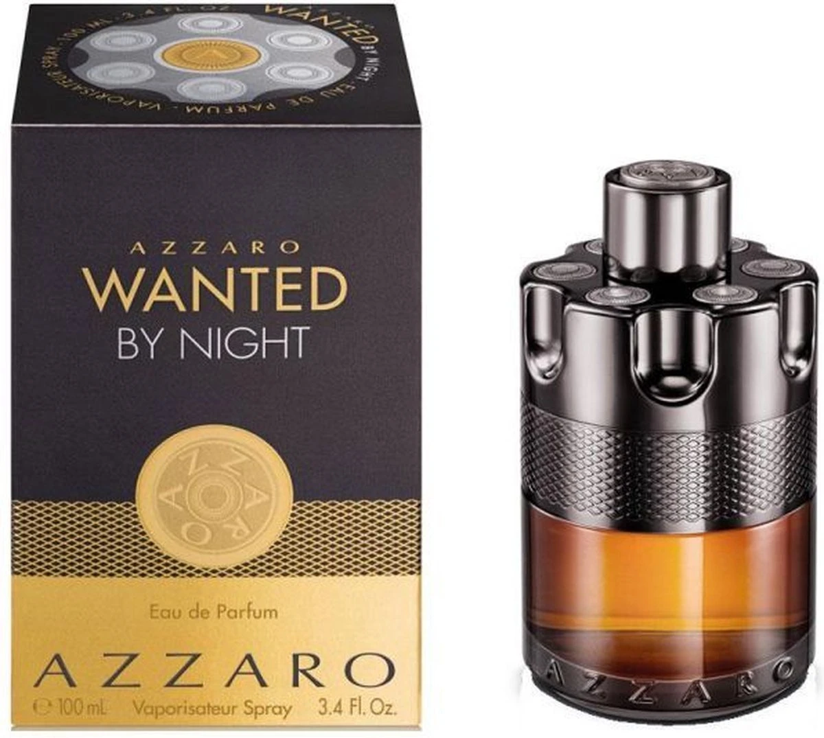 Azzaro Wanted By Night 100 Ml - Eau De Parfum - Herenparfum 3 Azzaro Wanted By Night 100 Ml - Eau De Parfum - Herenparfum - Afbeelding 3