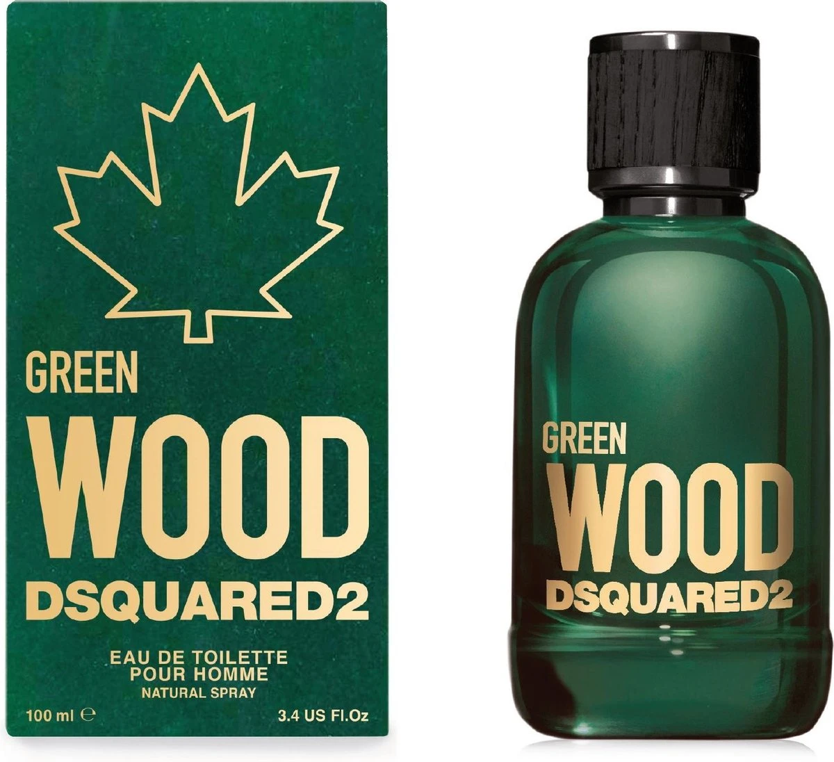 Dsquared2 Green Wood Pour Homme - Eau De Toilette 100 Ml - Herenparfum 2 Dsquared2 Green Wood Pour Homme - Eau De Toilette 100 Ml - Herenparfum - Afbeelding 2