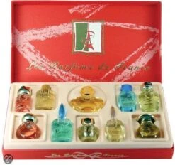 Charrier Franse Parfum Geschenkset - 10 Miniaturen - Geurengeschenkset -Parfum Verkoopwinkel 1200x1125 2