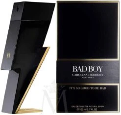 Carolina Herrera - Bad Boy - 100ml - Eau De Toilette - Herenparfum -Parfum Verkoopwinkel 1200x1136