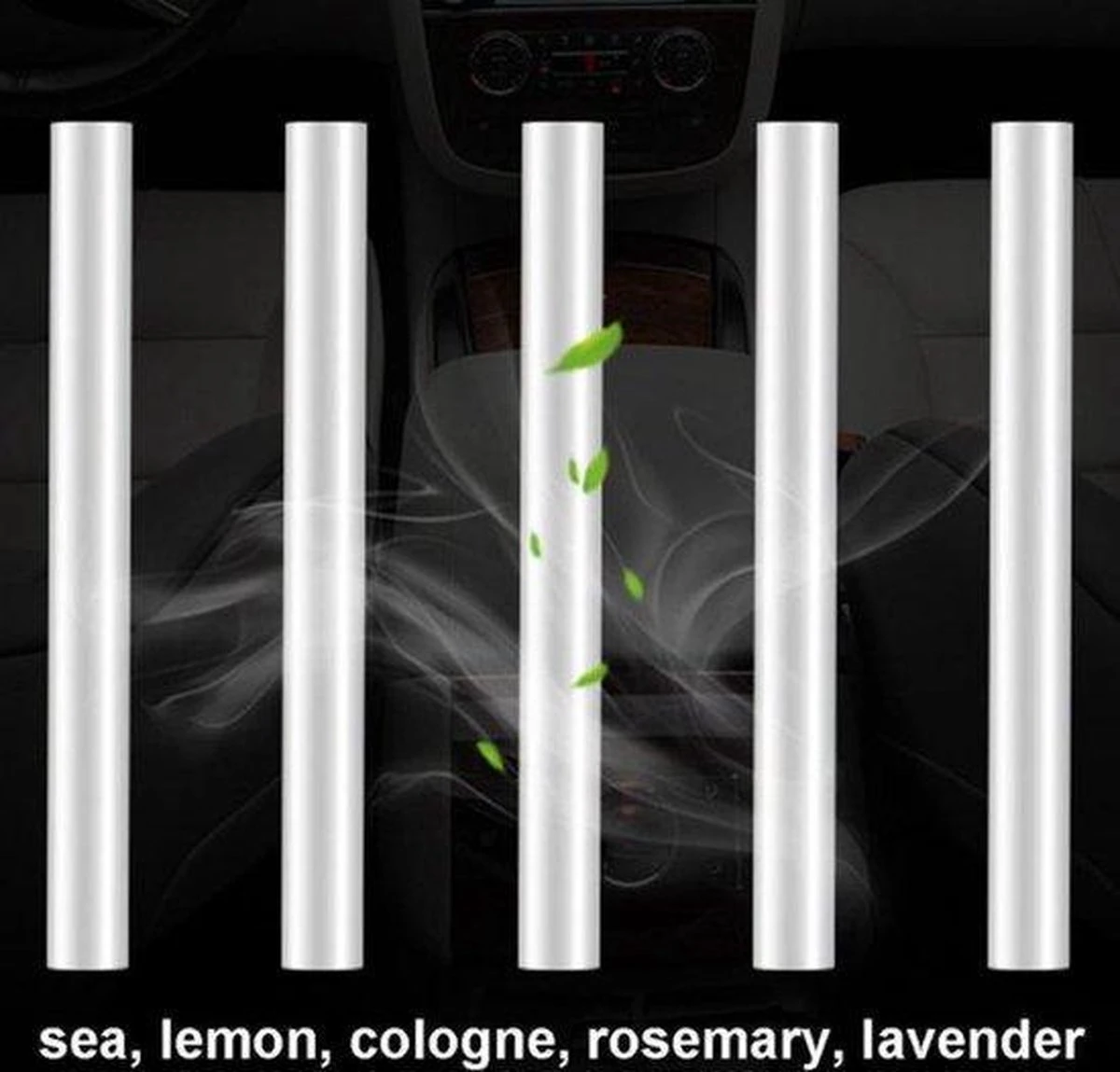 Autoparfum - Luchtverfrisser Auto - Inclusief 5 Geuren - Luxe Design - ZILVER - Aromatherapie - Ventilatierooster - Hervulbaar - Duurzaam - Verfrissend 6 Autoparfum - Luchtverfrisser Auto - Inclusief 5 Geuren - Luxe Design - ZILVER - Aromatherapie - Ventilatierooster - Hervulbaar - Duurzaam - Verfrissend - Afbeelding 6