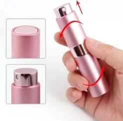 Scenty - Parfum Verstuiver Navulbaar - Mini Parfum Flesje - Reisflesje - Lichtroze -Parfum Verkoopwinkel 1200x1180 3