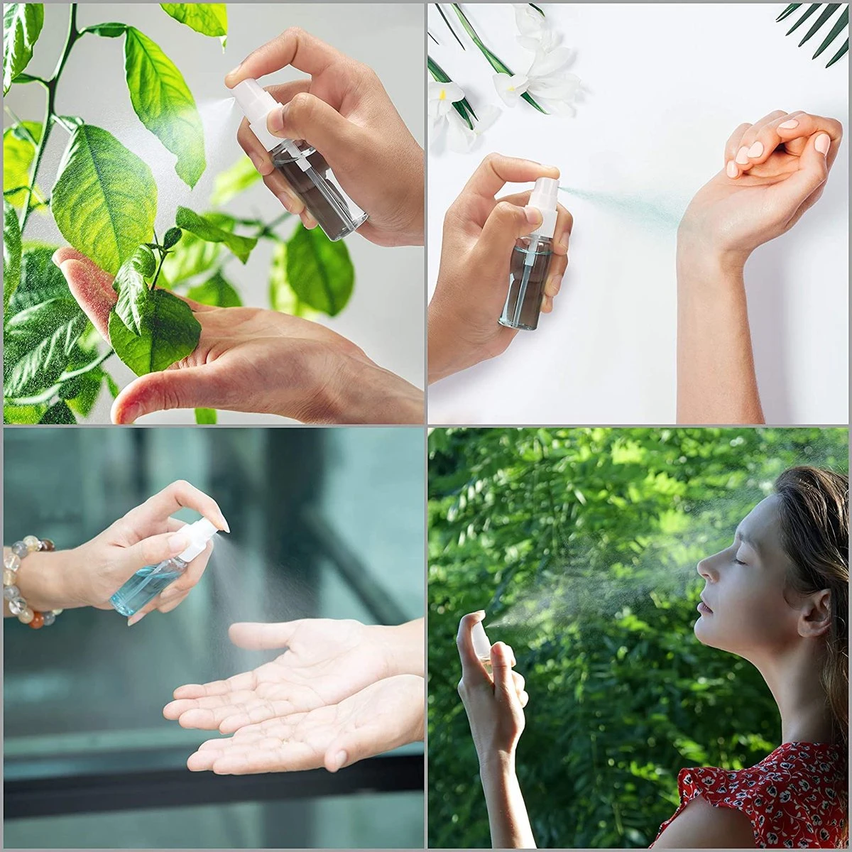Belle Vous Mini 20ml Verstuiver Spray Flesjes (30 Pak) - Fijne Mist Spray Flesjes Met Doppen - Navulbaar Anti Lek Plastic Fles Voor Schoonmaken, Parfums, Essentiele Oliën – Reisformaat 3 Belle Vous Mini 20ml Verstuiver Spray Flesjes (30 Pak) - Fijne Mist Spray Flesjes Met Doppen - Navulbaar Anti Lek Plastic Fles Voor Schoonmaken, Parfums, Essentiele Oliën – Reisformaat - Afbeelding 3