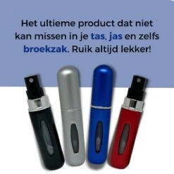 Cetins - Parfum Verstuiver Navulbaar - Mini Parfum Flesje - Reisflesje – Matt Blauw -Parfum Verkoopwinkel 1200x1200 413