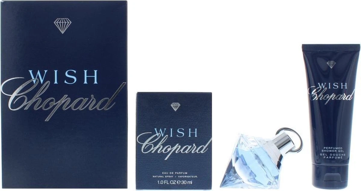 Chopard Wish - 30 M Eau De Parfum + 75 Ml Showergel - Geschenkset 1 Chopard Wish - 30 M Eau De Parfum + 75 Ml Showergel - Geschenkset