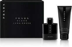 Prada Luna Rossa Black Giftset - 50 Ml Eau De Parfum Spray + 100 Ml Showergel - Cadeauset Voor Heren -Parfum Verkoopwinkel 1200x790