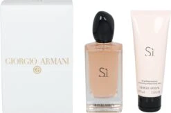 Giorgio Armani Si - 2-delig - Geschenkset -Parfum Verkoopwinkel 1200x792