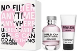 Zadig & Voltaire Girls Can Do Anything Giftset - 30 Ml Eau De Parfum + 50 Ml Bodylotion - Geurengeschenkset -Parfum Verkoopwinkel 1200x806