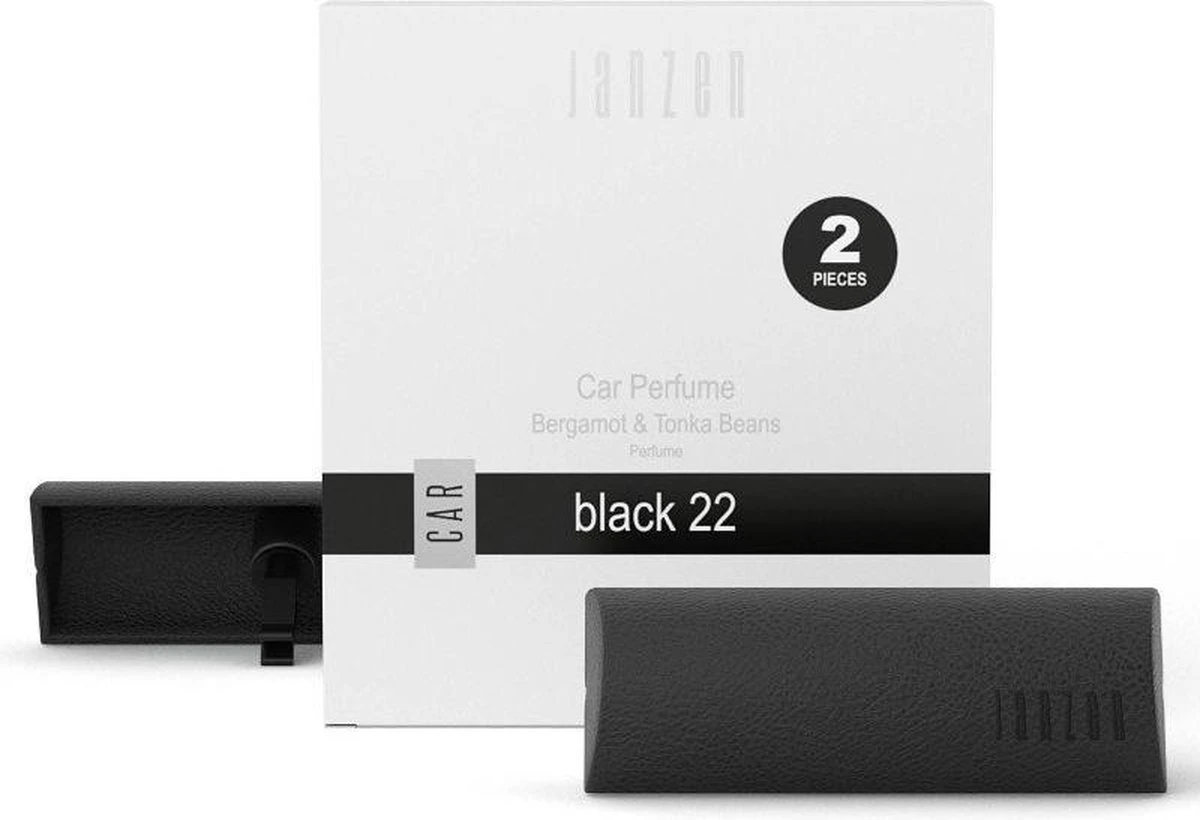 JANZEN Car Perfume Black 22 3 JANZEN Car Perfume Black 22 - Afbeelding 3