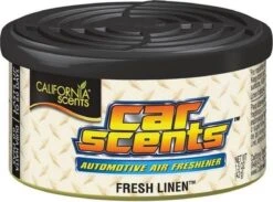 California Scents Luchtverfrisser Blik Fresh Linen - Autogeurtje -Parfum Verkoopwinkel 1200x887 1