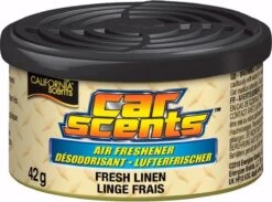 California Scents Luchtverfrisser Blik Fresh Linen - Autogeurtje -Parfum Verkoopwinkel 1200x890 6