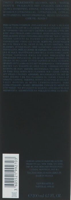 Giorgio Armani Code - 200ml - Eau De Toilette - Herenparfum -Parfum Verkoopwinkel 428x1200 5