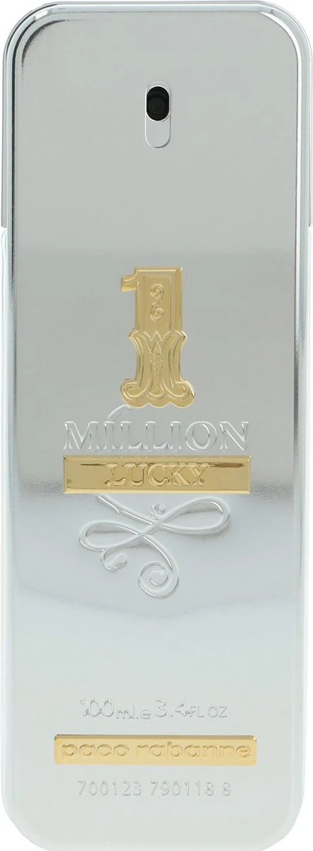Paco Rabanne 1 Million Lucky 100 Ml - Eau De Toilette - Herenparfum 9 Paco Rabanne 1 Million Lucky 100 Ml - Eau De Toilette - Herenparfum - Afbeelding 9