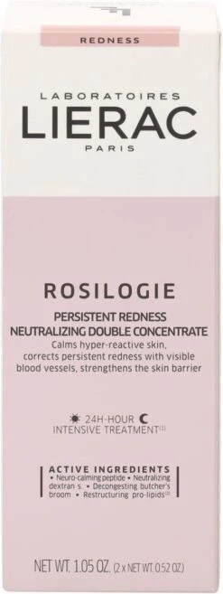 Lierac - Rosilogie Persistent Redness Double Concentrate - Two-Phase Concentrate 2 X 15 Ml -Parfum Verkoopwinkel 451x1200