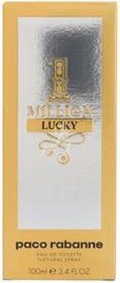 Paco Rabanne 1 Million Lucky 100 Ml - Eau De Toilette - Herenparfum 38 Paco Rabanne 1 Million Lucky 100 Ml - Eau De Toilette - Herenparfum -Parfum Verkoopwinkel 511x1200 3