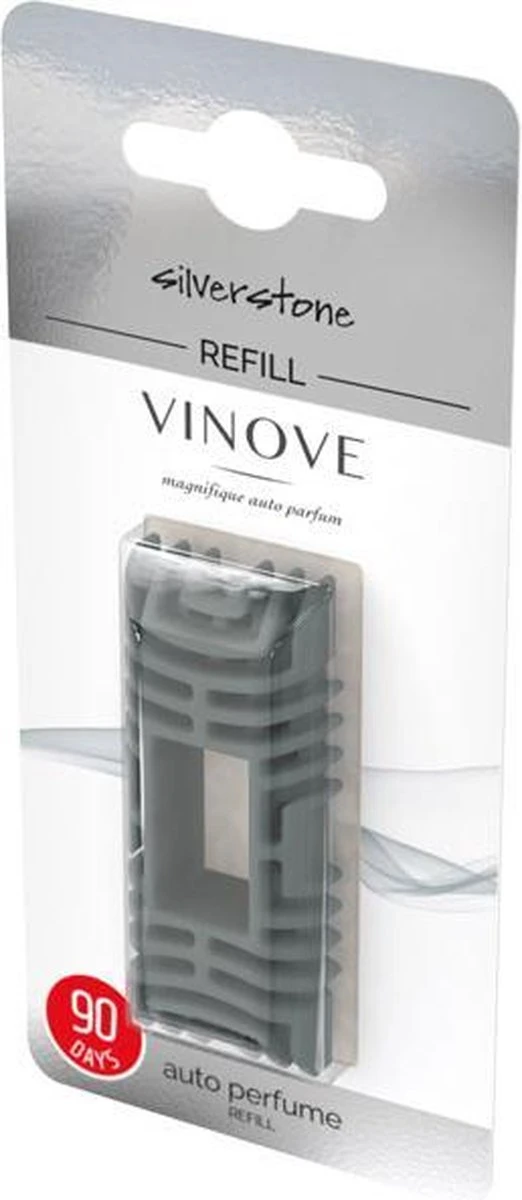 Vinove Navulling Autoparfum Silverstone 2 Vinove Navulling Autoparfum Silverstone - Afbeelding 2