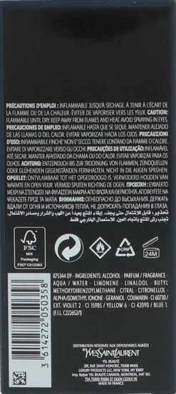 Yves Saint Laurent Y 100 Ml - Eau De Parfum - Herenparfum -Parfum Verkoopwinkel 536x1200 1