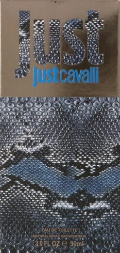 Roberto Cavalli Just For Him 90 Ml - Eau De Toilette - Herenparfum -Parfum Verkoopwinkel 568x1200