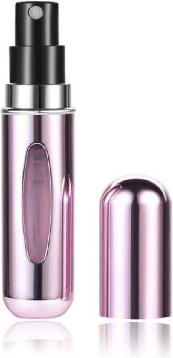 Lotis - Parfumverstuivers - Flesje Navulbaar - Metallic Roze 2-Pack 2 Lotis - Parfumverstuivers - Flesje Navulbaar - Metallic Roze 2-Pack - Afbeelding 2