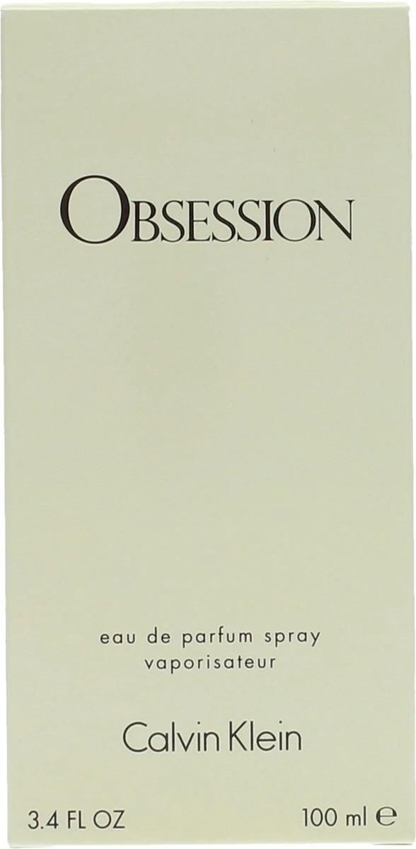Calvin Klein Obsession 100 Ml - Eau De Parfum - Damesparfum 2 Calvin Klein Obsession 100 Ml - Eau De Parfum - Damesparfum - Afbeelding 2