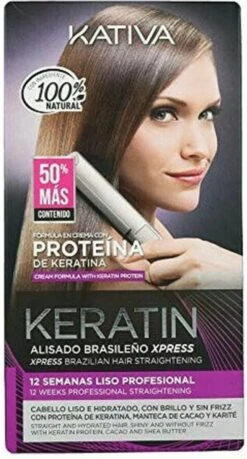 Haarstijlbehandeling Kativa Keratin Brasilian (3 Pcs) -Parfum Verkoopwinkel 646x1200 1