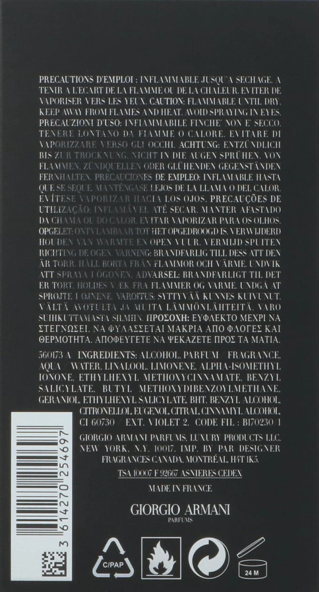 Giorgio Armani Acqua Di Gio Profumo 125 Ml - Eau De Parfum - Herenparfum 4 Giorgio Armani Acqua Di Gio Profumo 125 Ml - Eau De Parfum - Herenparfum - Afbeelding 4