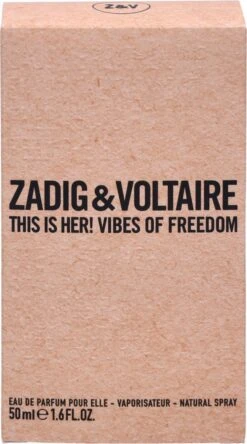 Zadig & Voltaire This Is Her! Vibes Of Freedom 50 Ml - Eau De Parfum - Damesparfum -Parfum Verkoopwinkel 668x1200 1