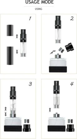Hervulbare Parfumverstuiver-5ml-Mini Parfumverstuiver-Kleine Spuitfles Voor Parfum-Lege Parfumflesje Voor Op Reis Glasspray Draagbaar Parfumpakket Met Lederen Hoes - Mandarijn Groen -Parfum Verkoopwinkel 671x1200 5