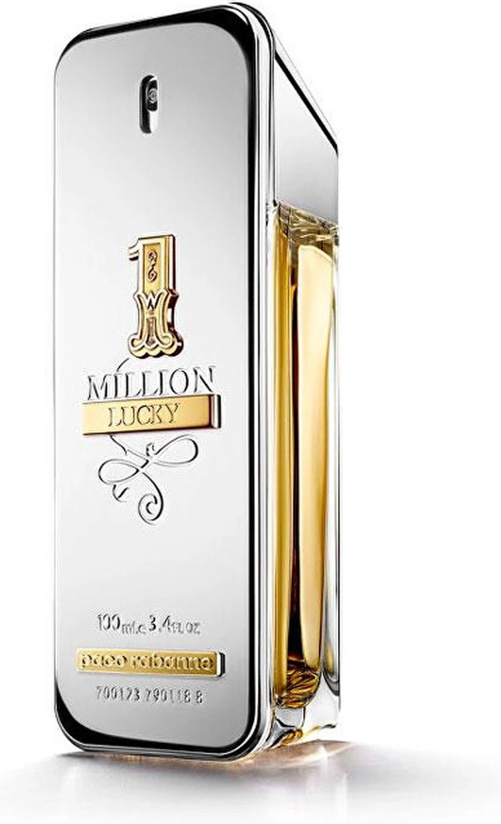 Paco Rabanne 1 Million Lucky 100 Ml - Eau De Toilette - Herenparfum 17 Paco Rabanne 1 Million Lucky 100 Ml - Eau De Toilette - Herenparfum - Afbeelding 17