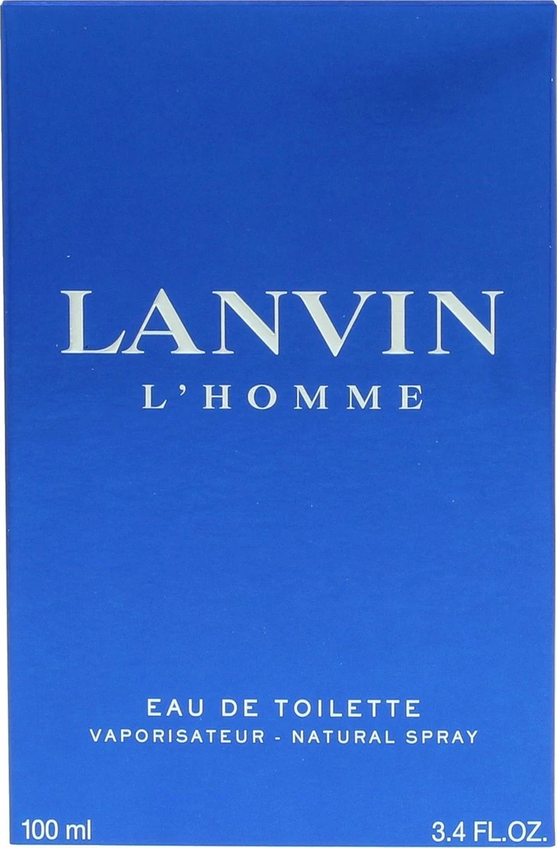 Lanvin L'homme 100 Ml - Eau De Toilette - Herenparfum 3 Lanvin L'homme 100 Ml - Eau De Toilette - Herenparfum - Afbeelding 3