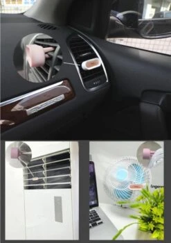 Eco Autoparfum ZWART - 2 Stuks!! - Luxe Auto Luchtverfrisser - Voor Luchtrooster - Autogeur -AutoVerfrisser - Trendy Design - VentilatieroosterMonteerbaar - Herbruikbaar - AutoLuchtje - Geurverfrisser - Eco Friendly - Biologisch Afbreekbaar -Parfum Verkoopwinkel 847x1200 4