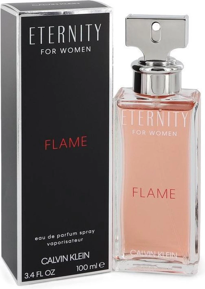 Calvin Klein - Eternity For Women Flame - Eau De Parfum - 100ML 2 Calvin Klein - Eternity For Women Flame - Eau De Parfum - 100ML - Afbeelding 2