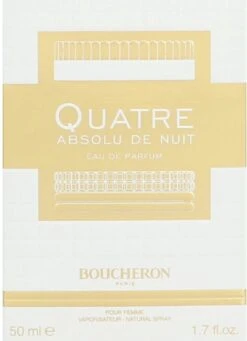 Boucheron - Quatre Absolue De Nuit Pour Femme - Eau De Parfum - 50ML -Parfum Verkoopwinkel 869x1200 2