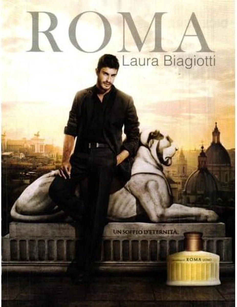 Laura Biagiotti Roma Uomo - 75 Ml - Eau De Toilette Spray - Herenparfum 2 Laura Biagiotti Roma Uomo - 75 Ml - Eau De Toilette Spray - Herenparfum - Afbeelding 2