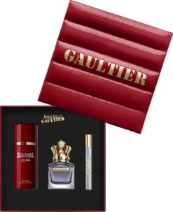 Jean Paul Gaultier Scandal Pour Homme Giftset - 50 Ml Eau De Toilette Spray + 10 Ml Eau De Toilette Tasspray + 150 Ml Deospray - Cadeauset Voor Heren -Parfum Verkoopwinkel 979x1200 3