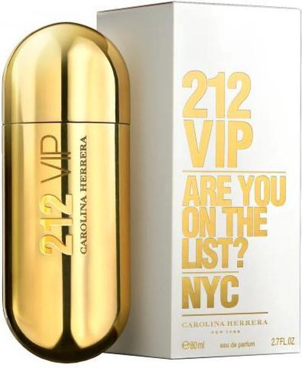 Carolina Herrera 212 VIP Women - 80 Ml - Eau De Parfum 2 Carolina Herrera 212 VIP Women - 80 Ml - Eau De Parfum - Afbeelding 2