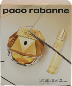 Paco Rabanne Lady Million Giftset 80 Ml Eau De Parfum Spray + 20 Ml Eau De Parfum Tasspray - Cadeauset Voor Dames - Damesparfum -Parfum Verkoopwinkel 993x1200 4