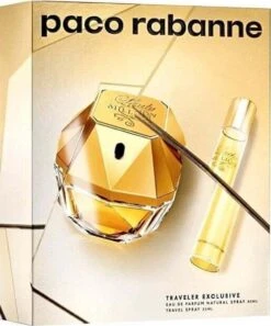 Paco Rabanne Lady Million Giftset 80 Ml Eau De Parfum Spray + 20 Ml Eau De Parfum Tasspray - Cadeauset Voor Dames - Damesparfum -Parfum Verkoopwinkel 999x1200 1